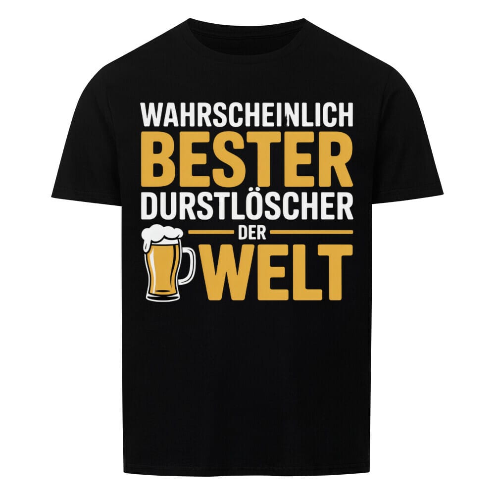 Durstlöscher Bier T-Shirt -T-ShirtBull