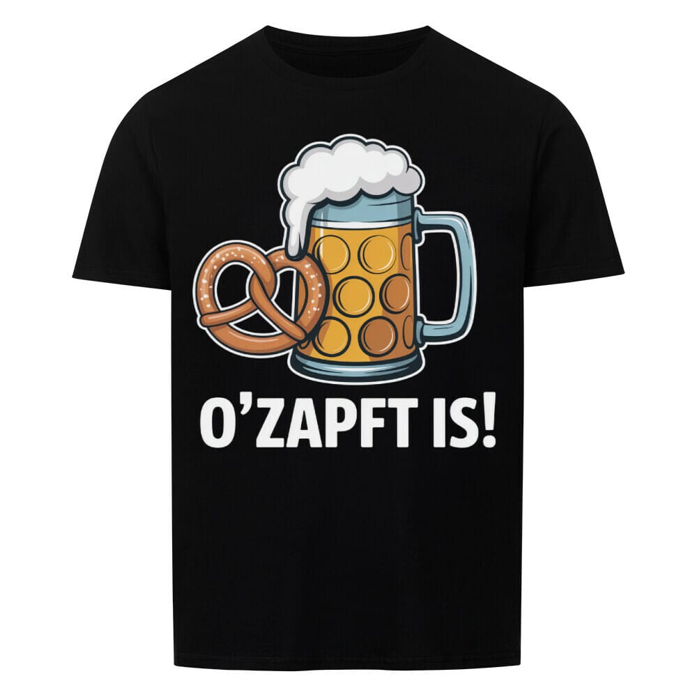 O'Zapft Bier T- Shirt -T-ShirtBull