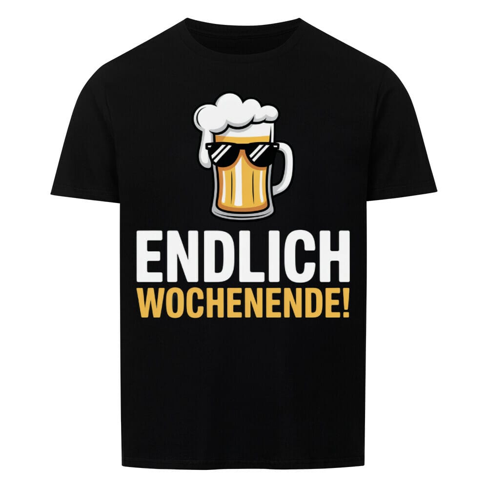 Wochenende Bier T-Shirt -T-ShirtBull