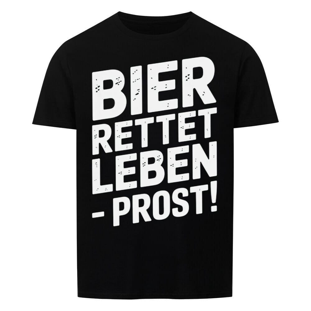 Bier Rettet T-Shirt -T-ShirtBull