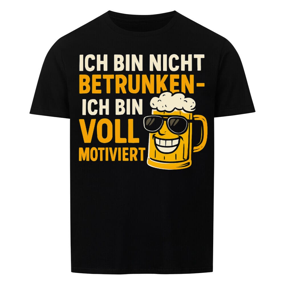 Voll Motiviert Bier T-Shirt -T-ShirtBull