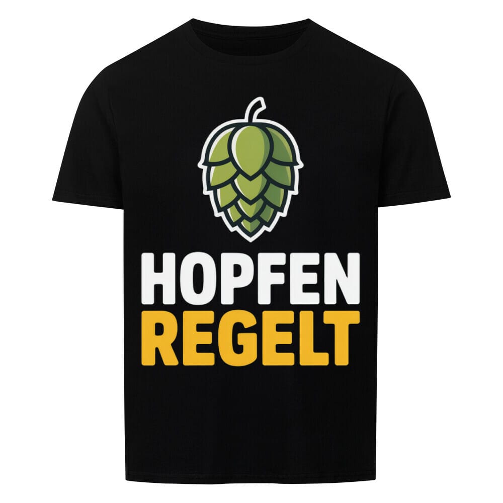 Hopfen Regelt Bier T-Shirt -T-ShirtBull