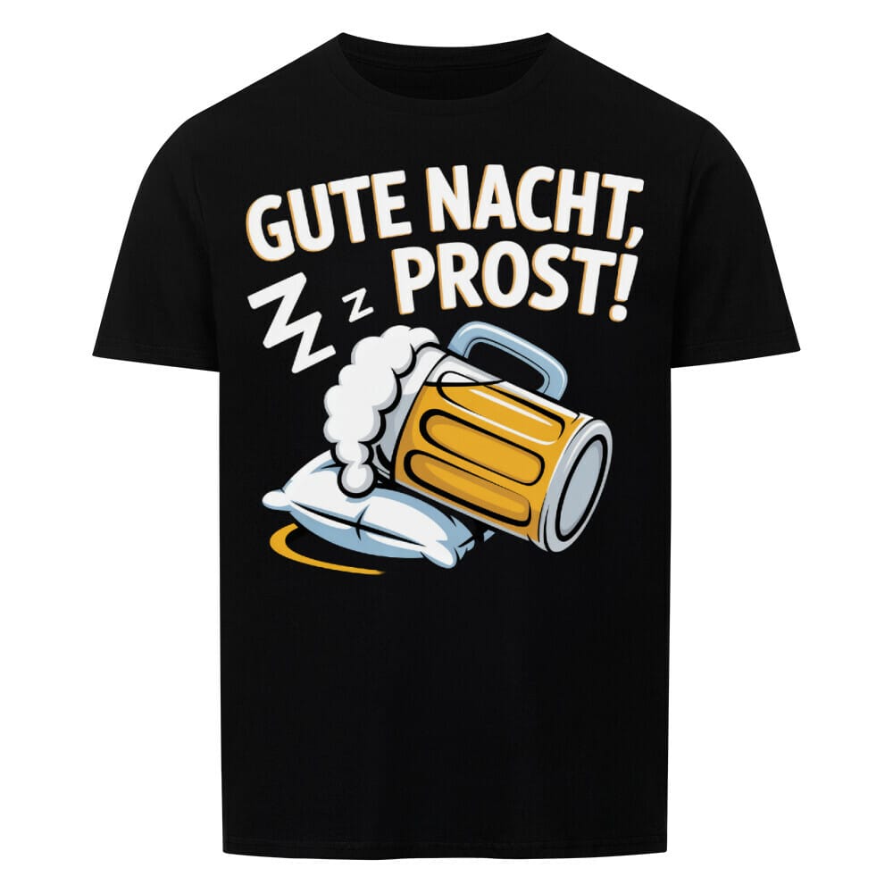 Gute Nacht Bier T-Shirt -T-ShirtBull
