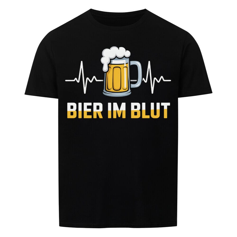 im Blut Bier T-Shirt -T-ShirtBull