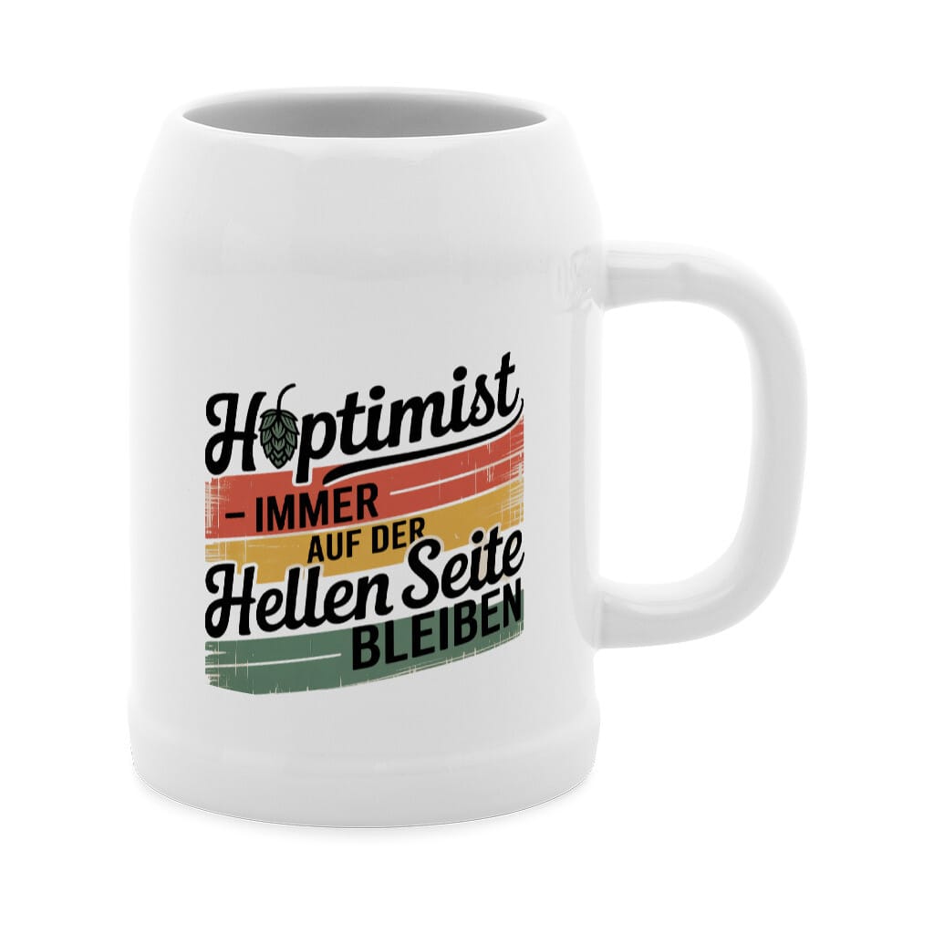Hoptimist Bierkrug -T-ShirtBull