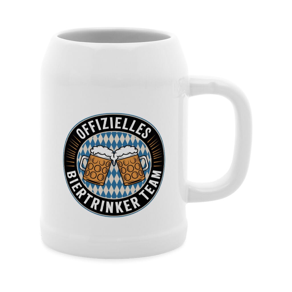 Biertrinker Bierkrug -T-ShirtBull