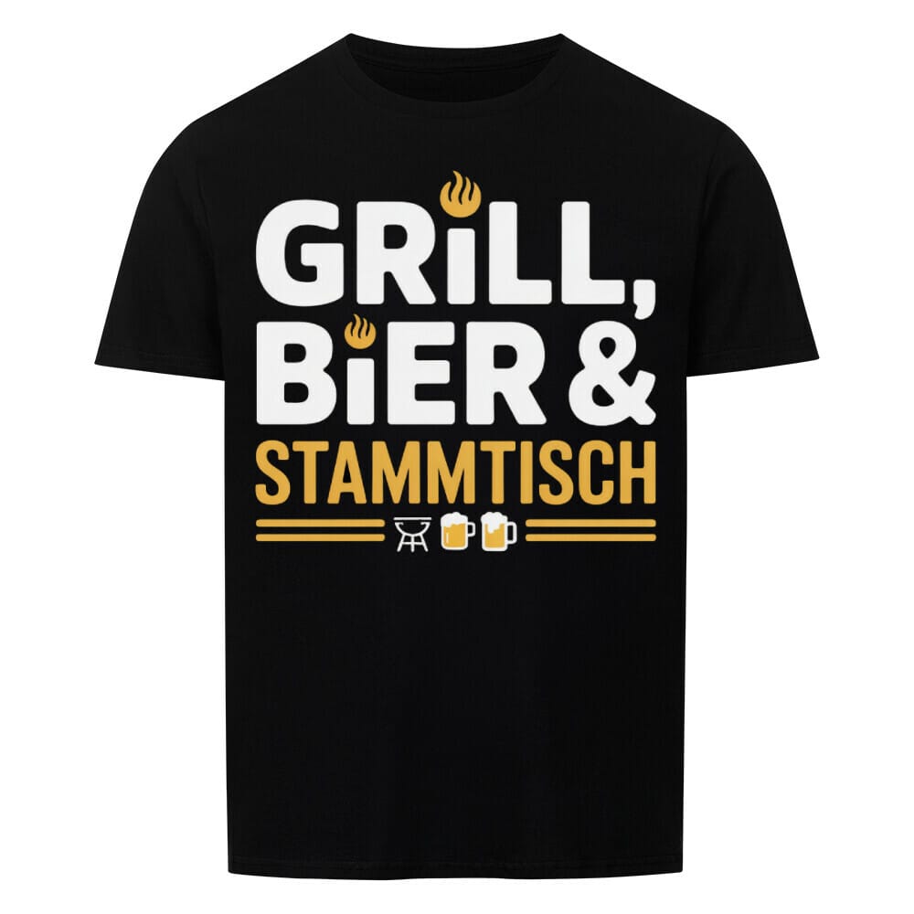Stammtisch Bier T-Shirt -T-ShirtBull