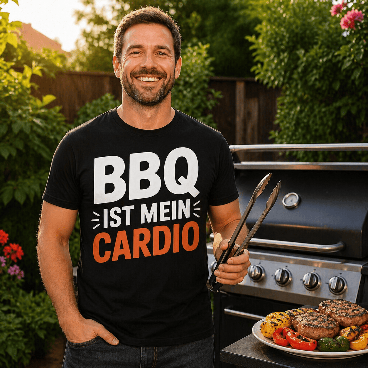 Cardio Grill T-Shirt -T-ShirtBull