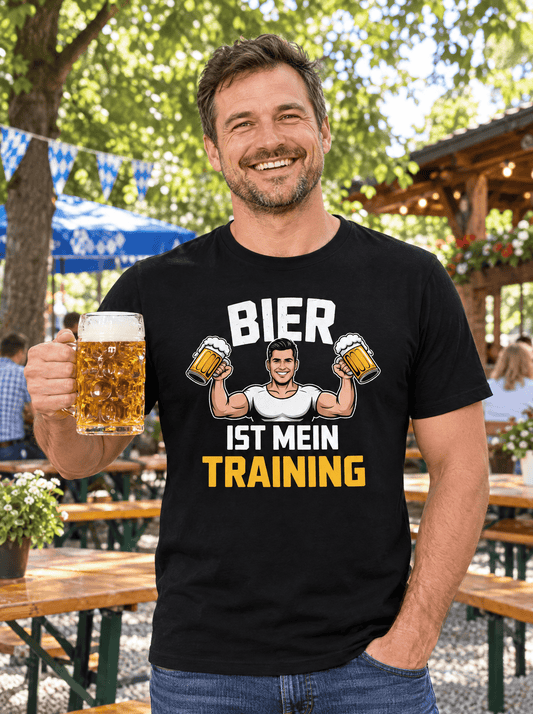 Training Bier T-Shirt -T-ShirtBull
