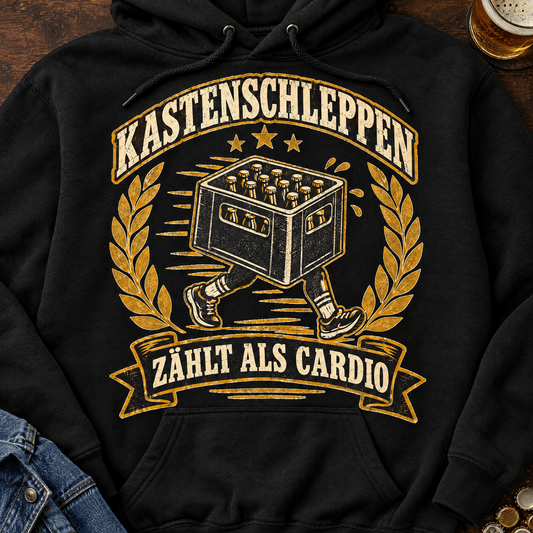 Kastenschleppen zählt als Cardio Hoodie -T-ShirtBull