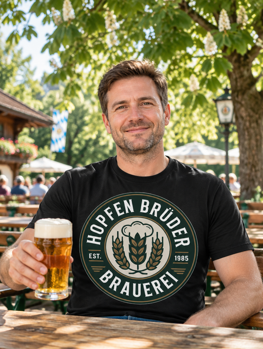 Hopfen Brüder T-Shirt - Lifestyle - T-ShirtBull