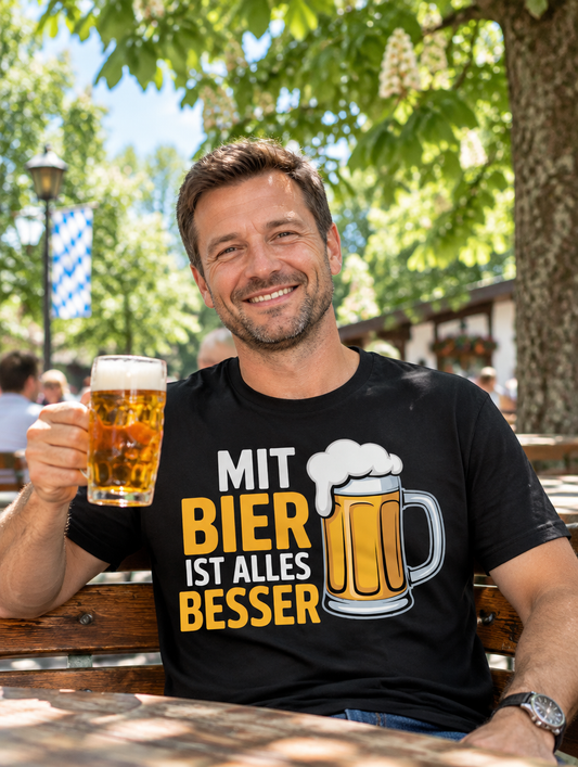 Alles Besser Bier T-Shirt - Lifestyle - T-ShirtBull