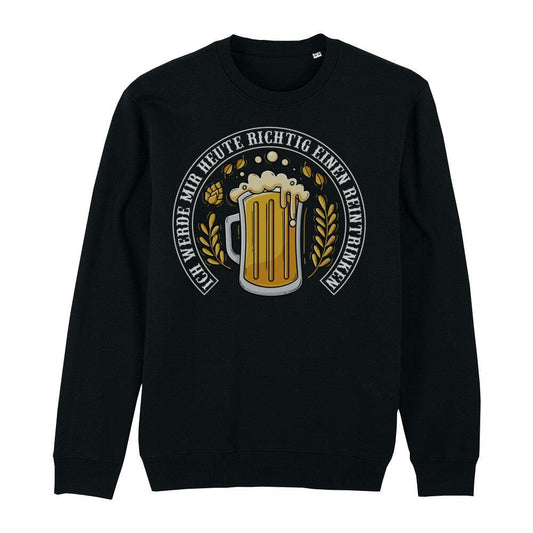 Einen Reintrinken Sweatshirt -T-ShirtBull