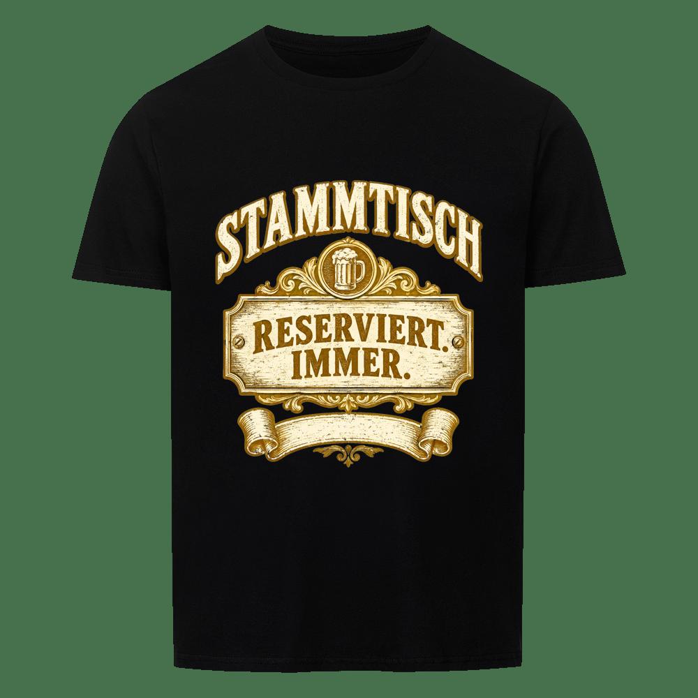 Stammtisch Reserviert Immer Bier T-Shirt -T-ShirtBull
