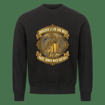 Zwischen Leber und Milz Sweatshirt -T-ShirtBull