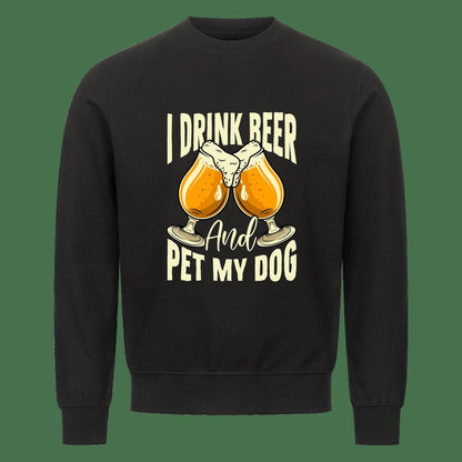 Pet my Dog Sweatshirt -T-ShirtBull