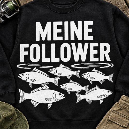 Meine Follower Sweatshirt Styled Flatlay