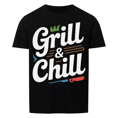 Grill&Chill Grill T-Shirt -T-ShirtBull