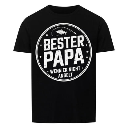 Bester Papa wenn er nicht angelt T-Shirt -T-ShirtBull