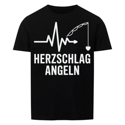 Herzschlag Angeln T-Shirt -T-ShirtBull
