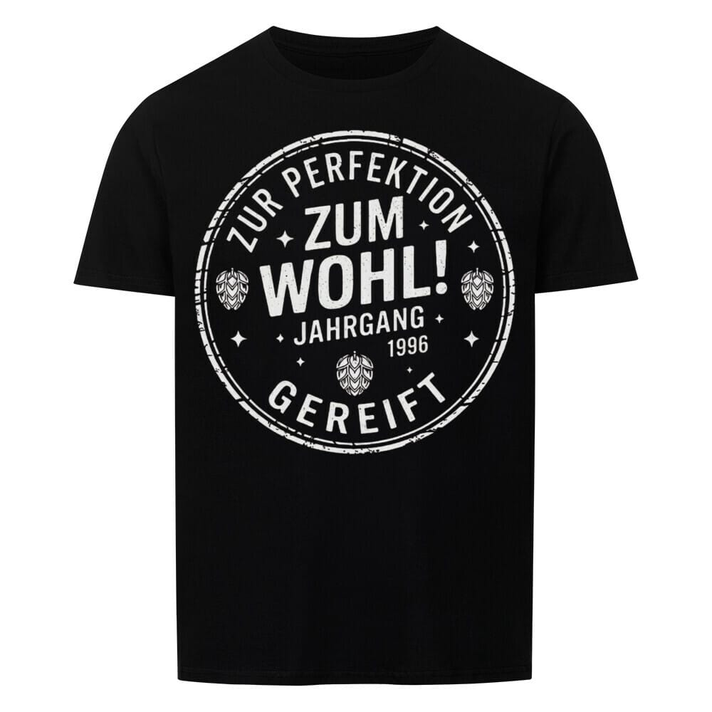 Zum Wohl! Geburtstag T-Shirt — Jahrgang 1996 -T-ShirtBull