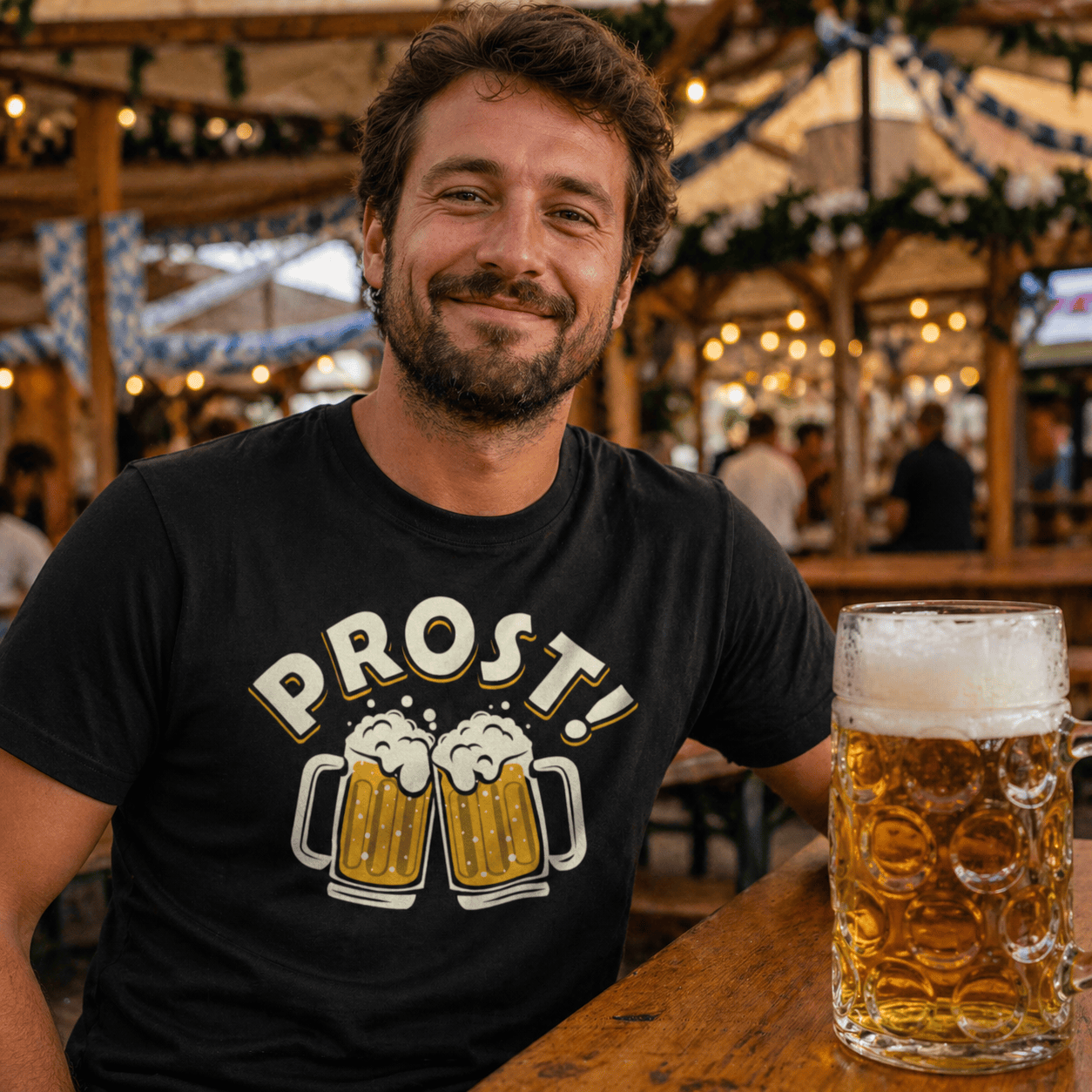 Prost Bier T-Shirt -T-ShirtBull