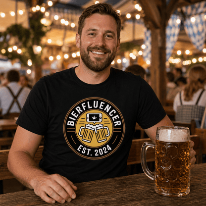 Bierfluencer 3 T-Shirt -T-ShirtBull
