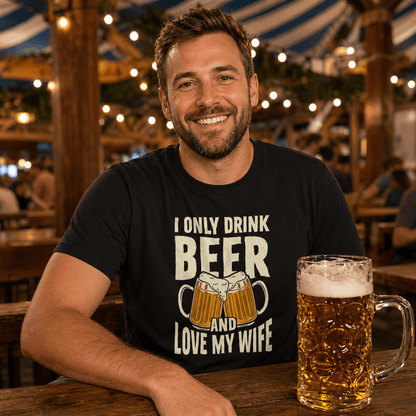 My Wife Bier T-Shirt -T-ShirtBull