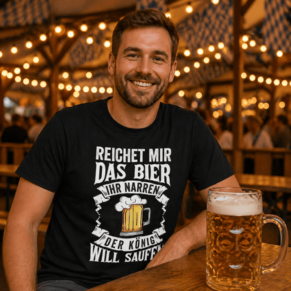 Ihr Narren Bier T-Shirt -T-ShirtBull