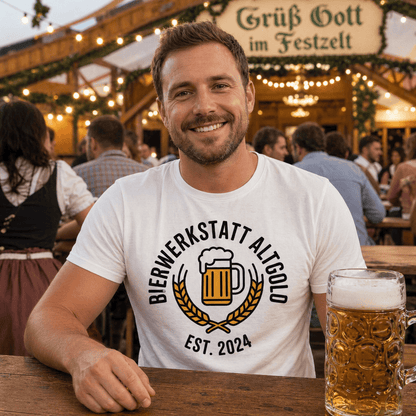 Bierwerkstatt T-Shirt -T-ShirtBull