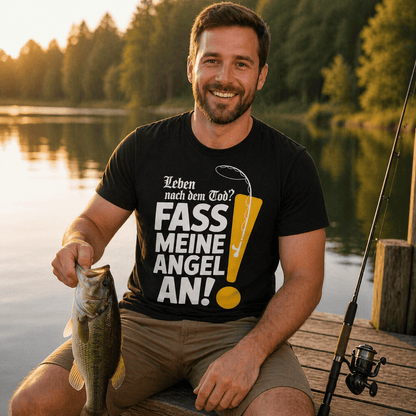 Leben nach dem Tod Fass meine Angel an T-Shirt -T-ShirtBull