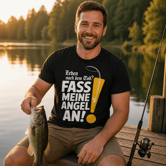 Leben nach dem Tod Fass meine Angel an T-Shirt -T-ShirtBull