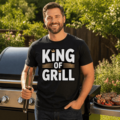 King of Grill T-Shirt -T-ShirtBull