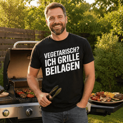 Vegetarisch? Grill T-Shirt -T-ShirtBull