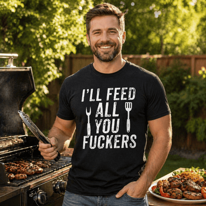 Feed all Grill Shirt -T-ShirtBull