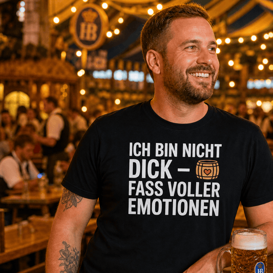 Emotionen Bier T-Shirt -T-ShirtBull