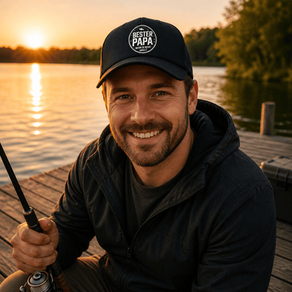 Bester Papa Angler Cap -T-ShirtBull