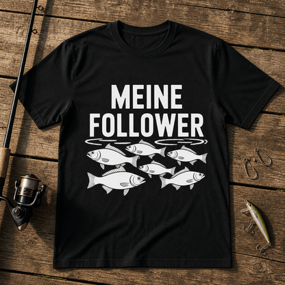 Meine Follower Angeln T-Shirt -T-ShirtBull
