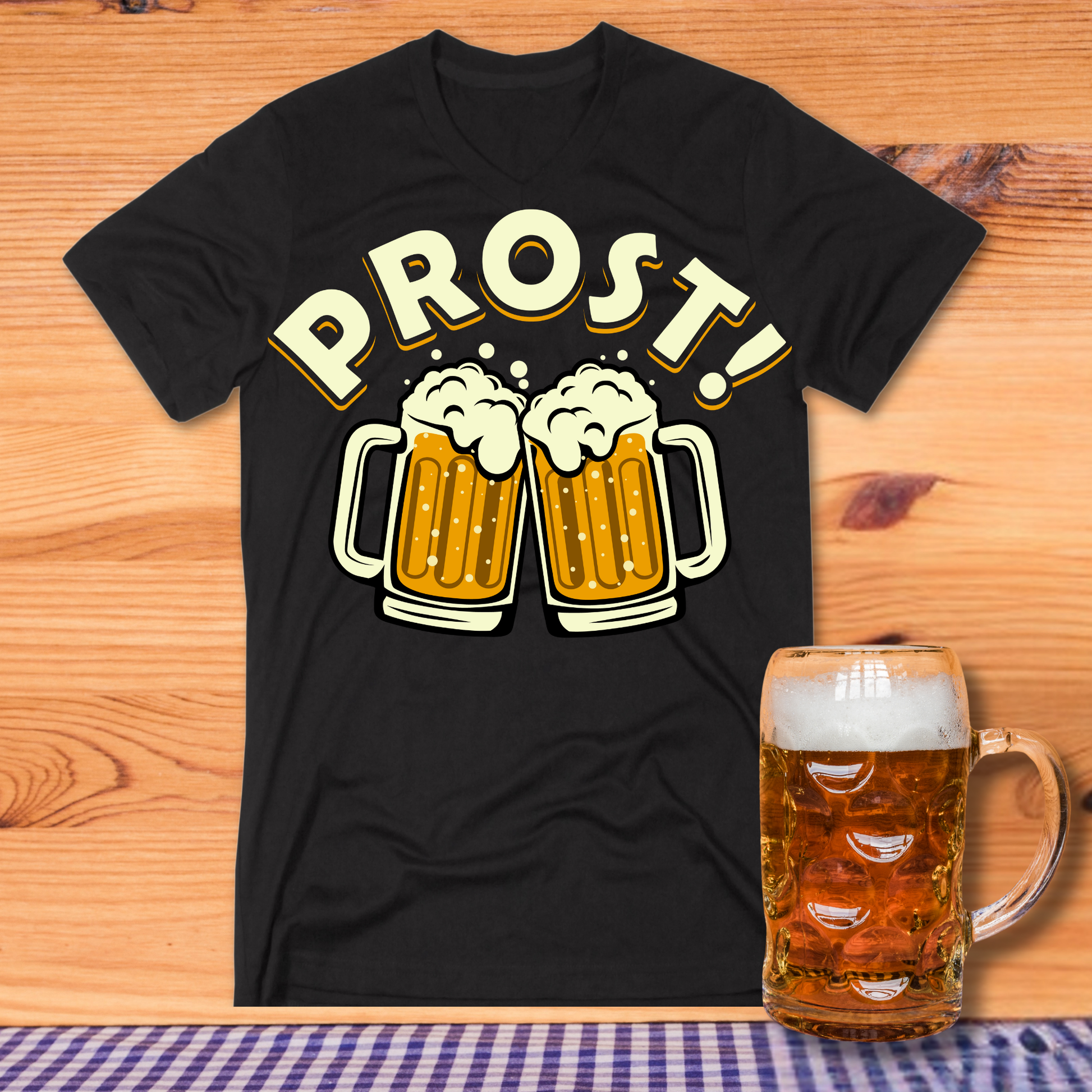 Prost Bier T-Shirt - T-ShirtBull