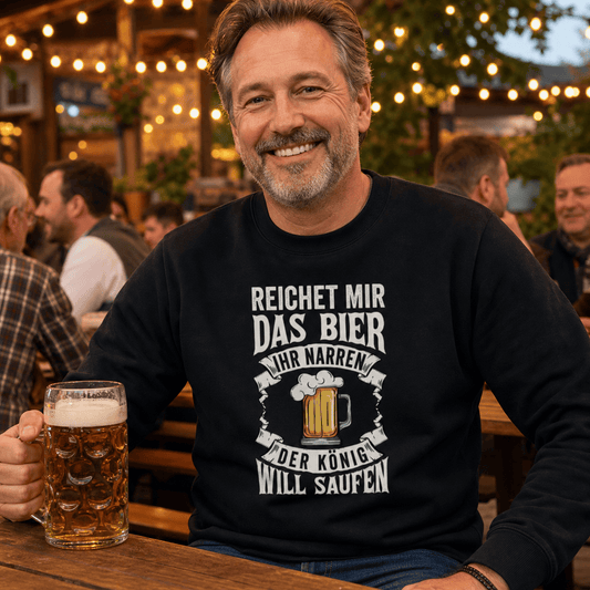 Der König Sweatshirt -T-ShirtBull