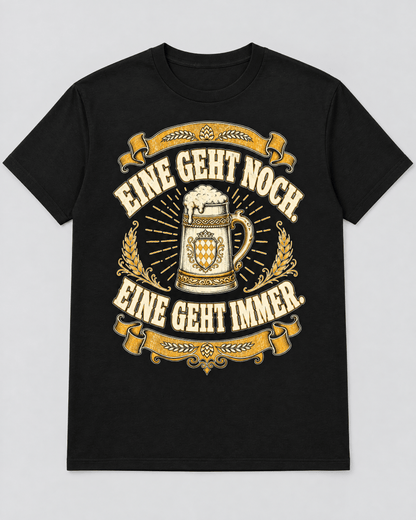 Eine geht noch Bier T-Shirt -T-ShirtBull