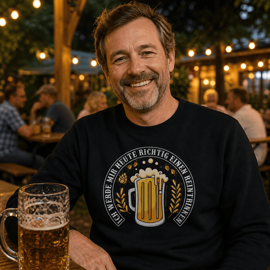 Einen Reintrinken Sweatshirt -T-ShirtBull