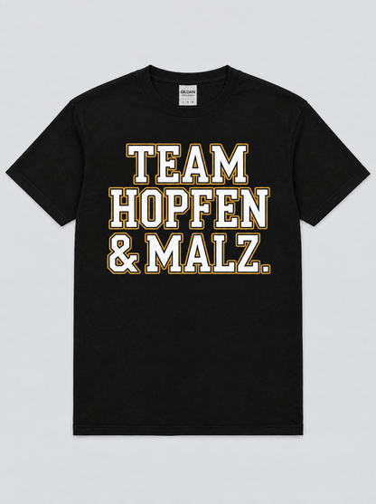 Hopfen & Malz Bier T-Shirt -T-ShirtBull