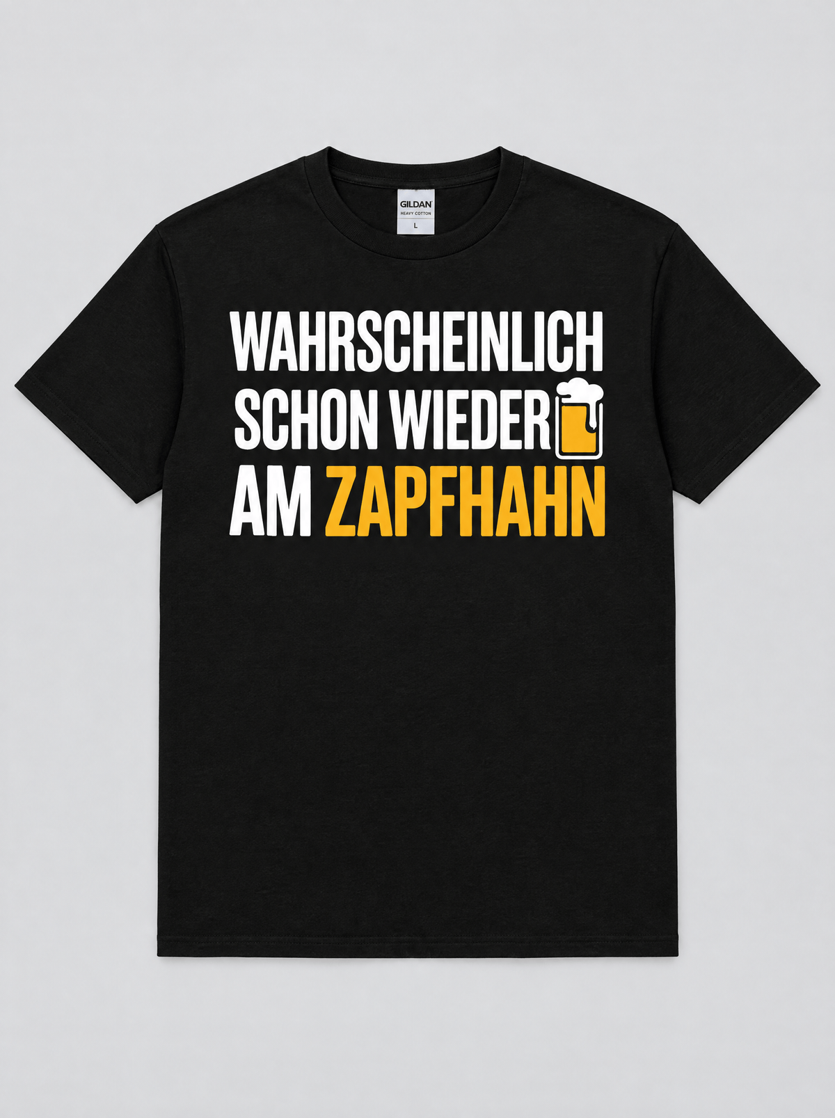 Zapfhahn Bier T-Shirt -T-ShirtBull