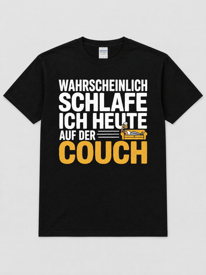 Couch Bier T-Shirt -T-ShirtBull