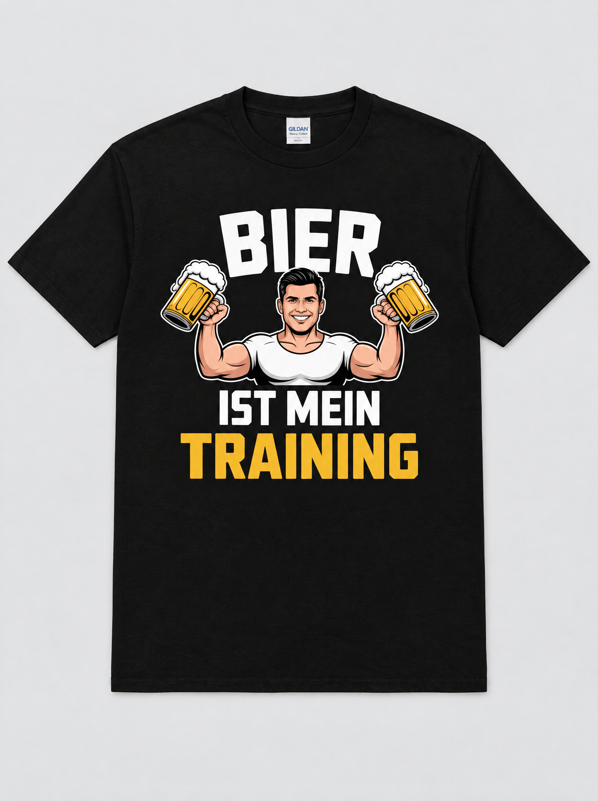 Training Bier T-Shirt -T-ShirtBull