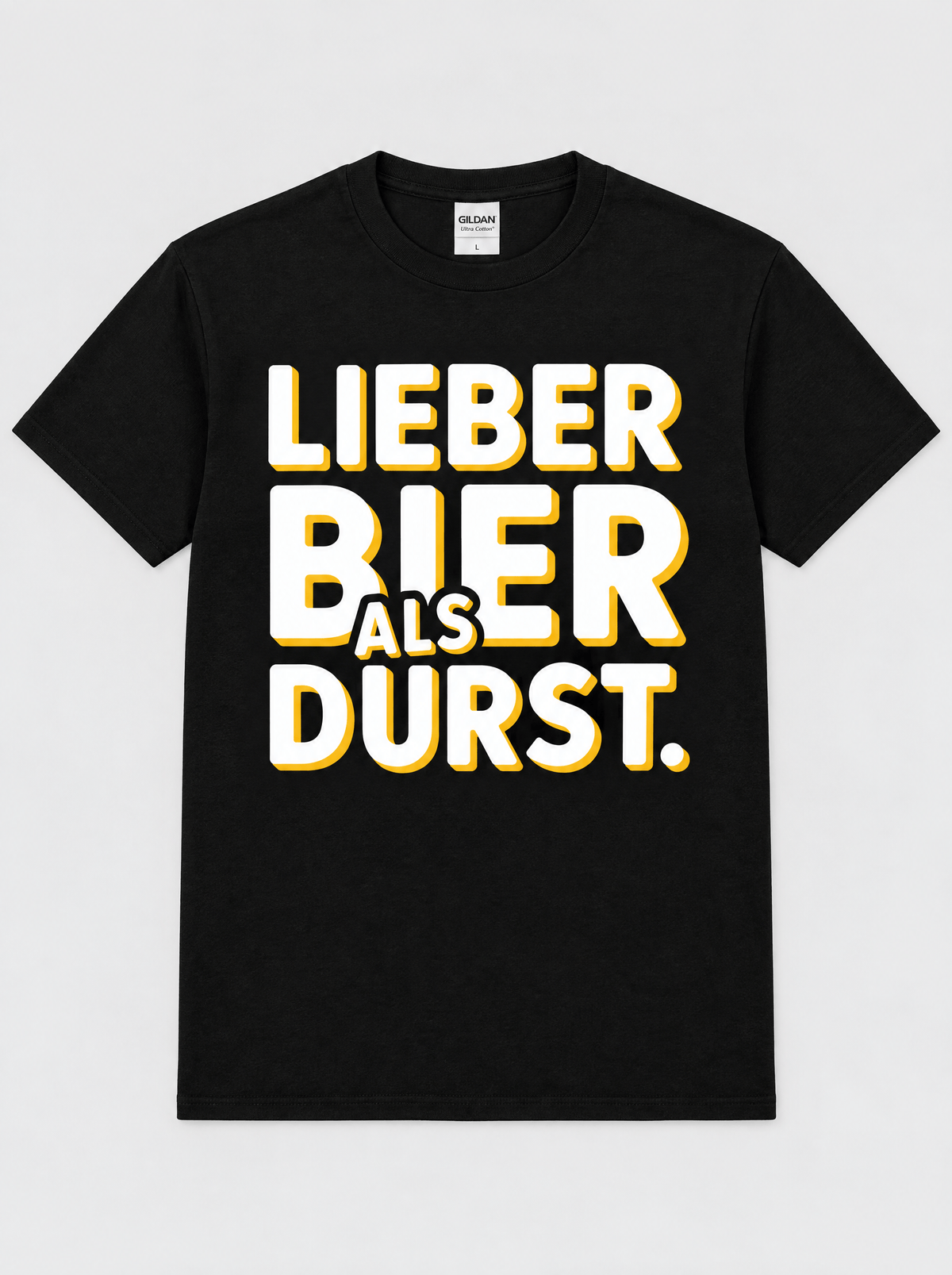 Lieber Bier Als Durst T-Shirt -T-ShirtBull