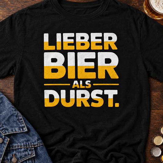 Lieber Bier T-Shirt -T-ShirtBull
