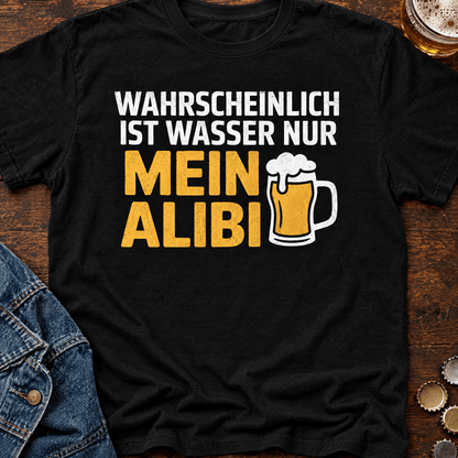 Alibi Bier T-Shirt -T-ShirtBull