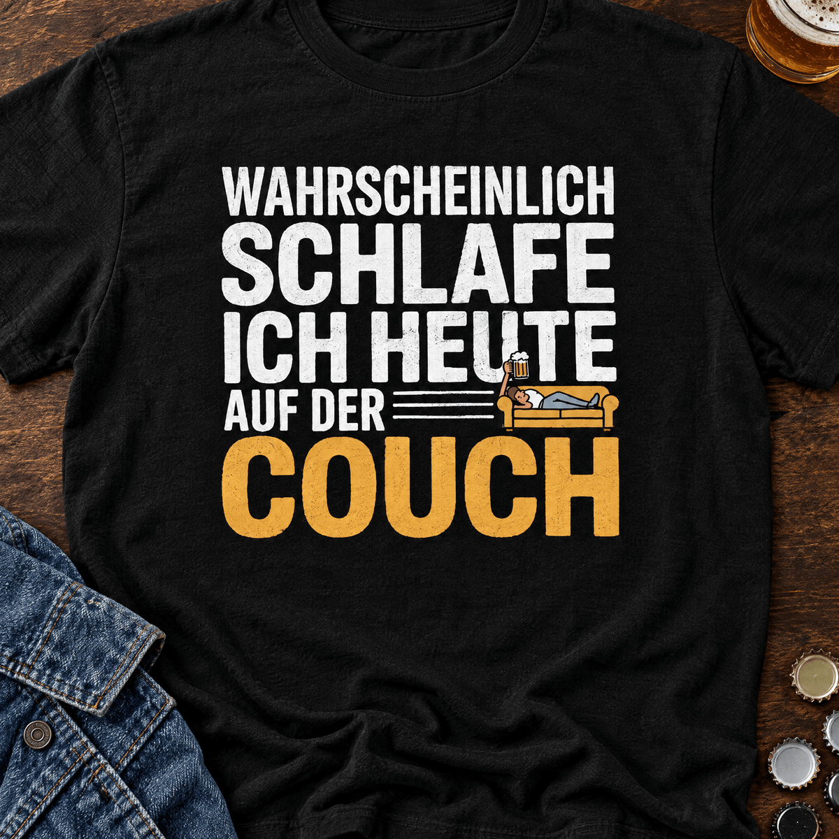 Couch Bier T-Shirt -T-ShirtBull